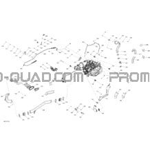 Moteur - Commander MAX pour Can-am Toutes les cylindrées 2017 Commander Max