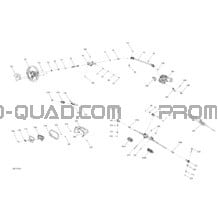 Direction - Sauf Ensemble STD pour Can-am Toutes les cylindrées 2017 Commander Max