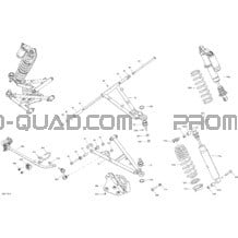 Suspension Avant - Sauf Ensemble LTD pour Can-am Toutes les cylindrées 2017 Commander Max