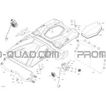 Carrosserie Et Accessoires - Max pour Can-am Toutes les cylindrées 2017 Commander Max