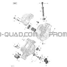 Lubrification du Moteur - Turbo pour Can-am Toutes les cylindrées 2017 Maverick