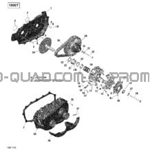 Transmission - Turbo pour Can-am Toutes les cylindrées 2017 Maverick