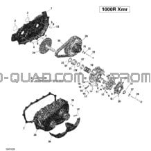 Transmission - XMR pour Can-am Toutes les cylindrées 2017 Maverick