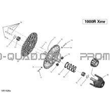 Transmission pour Can-am Toutes les cylindrées 2017 Maverick