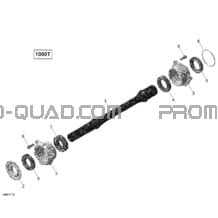 Arbre Entraînement - Turbo pour Can-am Toutes les cylindrées 2017 Maverick