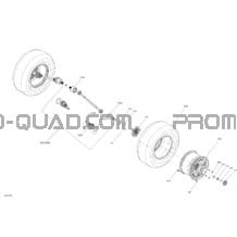 Entrainement pour Can-am Toutes les cylindrées 2017 Traxter MAX