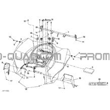 Carrosserie Et Accessoires pour Can-am Toutes les cylindrées 2018 DS 250