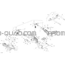 Échappement Outlander 450-570 pour Can-am Toutes les cylindrées 2018 Outlander 450 EFI T3 Old EU Regulation