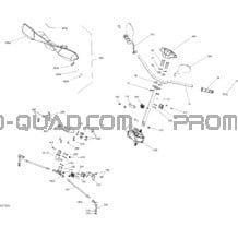 Direction Outlander 450-570 - Sauf STD pour Can-am Toutes les cylindrées 2018 Outlander 450 EFI T3 Old EU Regulation