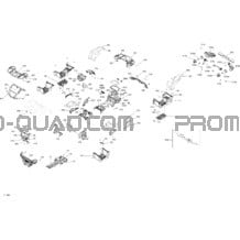 Carrosserie Et Accessoires Outlander 450 - 570 pour Can-am Toutes les cylindrées 2018 Outlander 450 EFI T3 Old EU Regulation