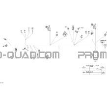 Câblage Principal - 710004898 pour Can-am Toutes les cylindrées 2018 Outlander 450 EFI T3 Old EU Regulation