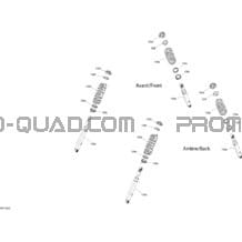 Amortisseurs G2L - Ensemble PRO pour Can-am Toutes les cylindrées 2018 Outlander 570 EFI