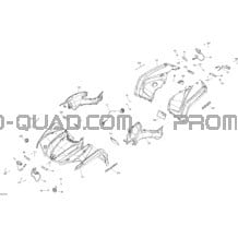 Accessoires - Ensemble Police pour Can-am Toutes les cylindrées 2018 Outlander 570 EFI