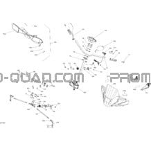 Direction G2 Outlander - North - DPS - PRO - XT - LTD - Hunting pour Can-am Toutes les cylindrées 2018 Outlander 570 EFI T3 including old EU Regulation - Built before Nov 2017