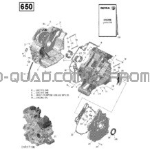 Carter - 650 EFI (Ensemble PRO et North) pour Can-am Toutes les cylindrées 2018 Outlander 650 EFI (Including T3 old EU Regulation - Built before Nov 2017) MY2018 0002BJA00 0002BJB00 0002NJA00 0002NJB00 0002PJ