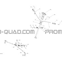 Steering G2 Outlander - STD pour Can-am Toutes les cylindrées 2018 Outlander 650 EFI (Including T3 old EU Regulation - Built before Nov 2017) MY2018 0002BJA00 0002BJB00 0002NJA00 0002NJB00 0002PJ