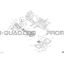 Carrosserie Et Accessoires G2 Pièces Carrosserie Plancher - Ensemble Hunting pour Can-am Toutes les cylindrées 2018 Outlander 850 EFI