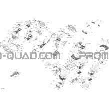 Carrosserie Et Accessoires G2 Outlander - Sauf MOS & XMR pour Can-am Toutes les cylindrées 2018 Outlander MAX 570 EFI T3 including old EU Regulation - Build before Nov 2017