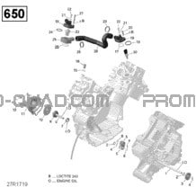 Refroidissement Moteur - 650 EFI pour Can-am Toutes les cylindrées 2018 Outlander MAX 650 EFI