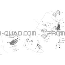 Siège G2 Outlander - Ensemble North pour Can-am Toutes les cylindrées 2018 Outlander MAX 650 EFI