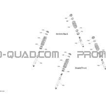 Amortisseurs G2 Outlander Max - XT pour Can-am Toutes les cylindrées 2018 Outlander MAX 850 EFI
