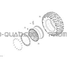 Roues Et Pneus - XTP pour Can-am Toutes les cylindrées 2018 Outlander MAX 1000R EFI