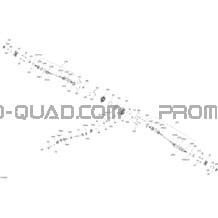 Entraînement Arrière Outlander G2 Ensemble XMR 850-1000 pour Can-am Toutes les cylindrées 2018 Outlander 1000R EFI - XMR - 2018