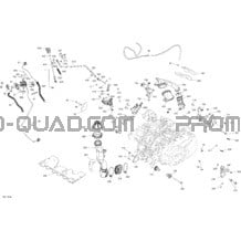 Moteur pour Can-am Toutes les cylindrées 2018 Outlander T3 MAX 570 EFI PRO