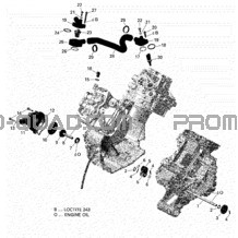 Refroidissement Moteur pour Can-am Toutes les cylindrées 2018 Outlander T3 MAX 570 EFI PRO
