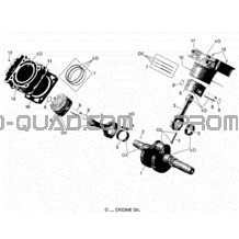 Vilebrequin pour Can-am Toutes les cylindrées 2018 Outlander T3 MAX 570 EFI PRO