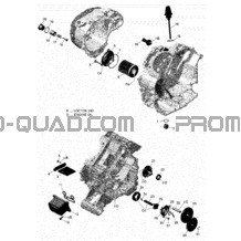 Lubrification Du Moteur pour Can-am Toutes les cylindrées 2018 Outlander T3 MAX 650 EFI