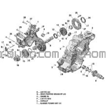 Gear Box 1 - 420684829 pour Can-am Toutes les cylindrées 2018 Outlander T3 MAX 650 EFI