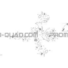 Freins ABS pour Can-am Toutes les cylindrées 2018 Outlander T3 MAX 650 EFI