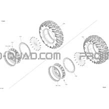Roues Et Pneus PRO pour Can-am Toutes les cylindrées 2018 Outlander T3 MAX 650 EFI