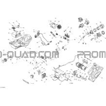 Système Électrique pour Can-am Toutes les cylindrées 2018 Outlander 6X6 - 1000 EFI