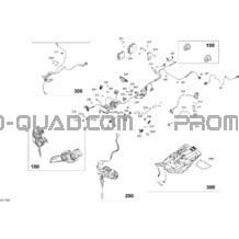 Système Électrique Renegade - Part 000 pour Can-am Toutes les cylindrées 2018 Renegade 850 EFI