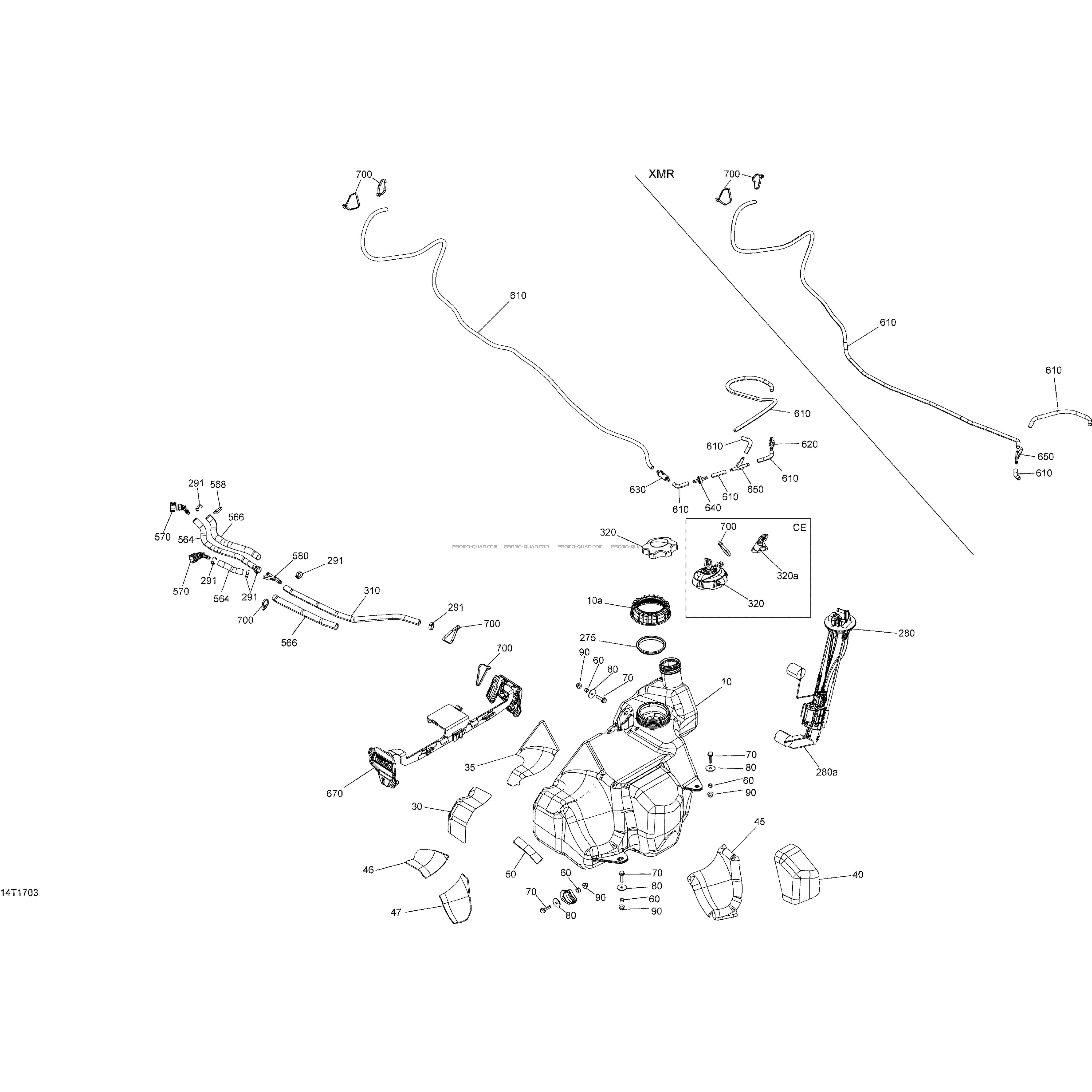 Alimentation G2 - 570 - 650 - 850 - 1000  Can-am  2018 Toutes les cylindrées  pièces OEMAlimentation G2 - 570 - 650 - 850 - 1000  Can-am  2018 Toutes les cylindrées  pièces OEM