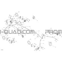 Freins Commander pour Can-am Toutes les cylindrées 2018 Commander 1000R EFI