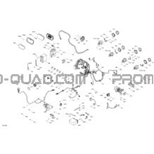 Système Électrique Commander -Tous les Modèles Sauf LTD pour Can-am Toutes les cylindrées 2018 Commander 1000R EFI