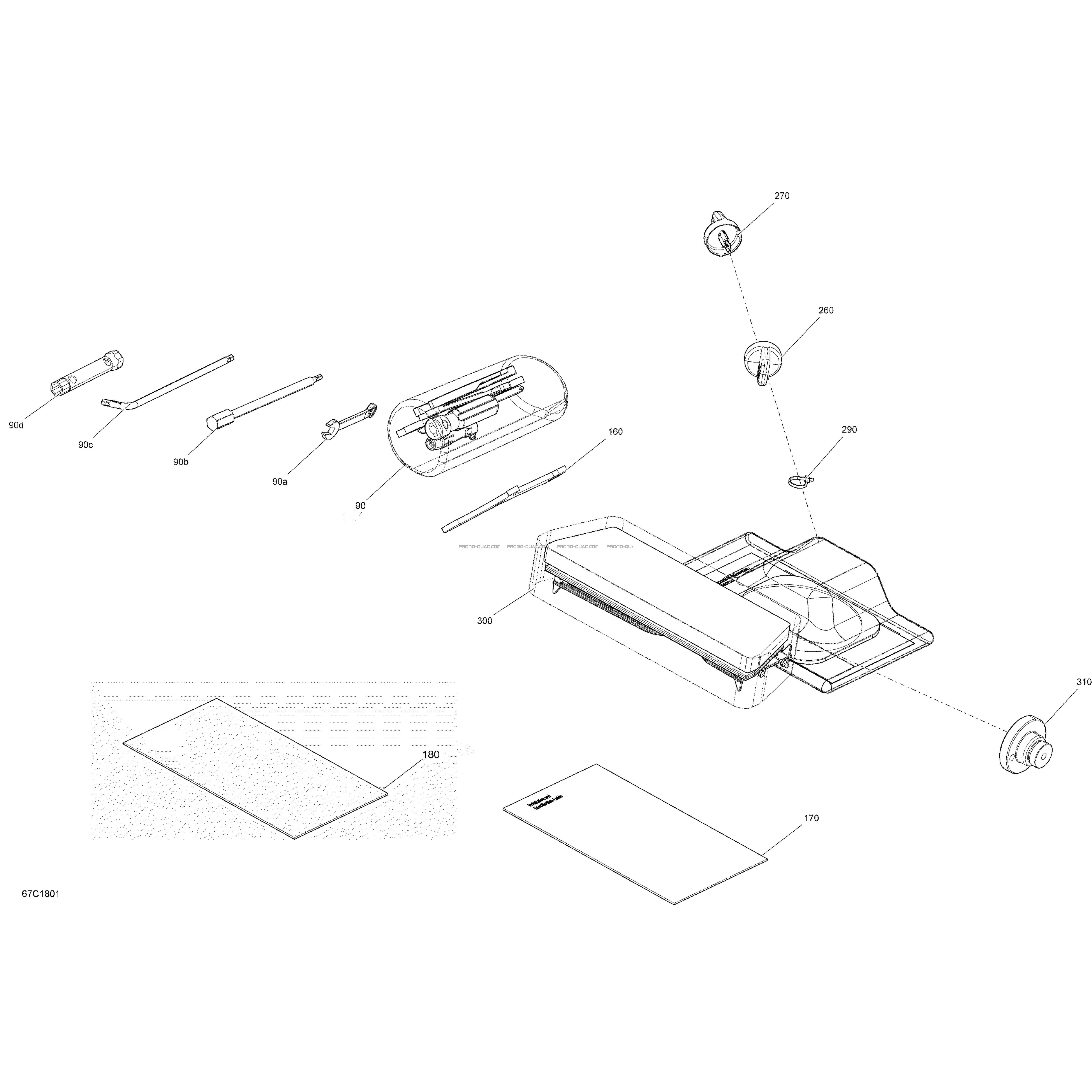 Mirroirs Et Outils Commander  Can-am  2018 Toutes les cylindrées  Original parts OEMMirroirs Et Outils Commander  Can-am  2018 Toutes les cylindrées  Original parts OEM
