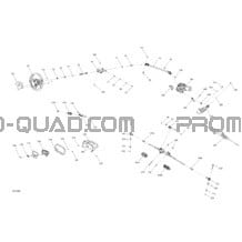 Direction Commander - Tous Les Modèles Sauf Ensemble STD pour Can-am Toutes les cylindrées 2018 Commander MAX 1000R EFI