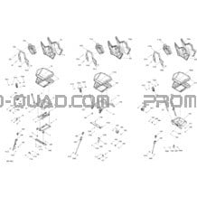 Siège Commander MAX pour Can-am Toutes les cylindrées 2018 Commander MAX 1000R EFI