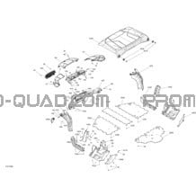 Carrosserie Defender Non MAX HD8 - Modèles Jaune 2000 pour Can-am Toutes les cylindrées 2018 Defender HD8