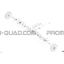 Entraînement Avant - Pièces du Différentiel pour Can-am Toutes les cylindrées 2018 Defender HD10 - XMR