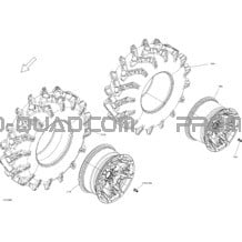 Roues Et Pneus Defender - Ensemble XMR pour Can-am Toutes les cylindrées 2018 Defender HD10 - XMR