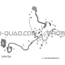 Câblage Moteur Et Module Électronique - HD10 - XMR pour Can-am Toutes les cylindrées 2018 Defender HD10 - XMR