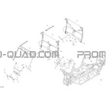 Châssis Defender MAX pour Can-am Toutes les cylindrées 2018 Defender MAX HD8