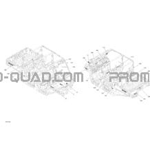 Décalques Defender MAX HD8 - Ensemble BASE pour Can-am Toutes les cylindrées 2018 Defender MAX HD8