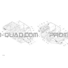 Décalques Defender MAX HD8 - Ensemble DPS pour Can-am Toutes les cylindrées 2018 Defender MAX HD8