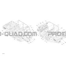 Décalques - HD10 - XT CAB pour Can-am Toutes les cylindrées 2018 Defender MAX HD10